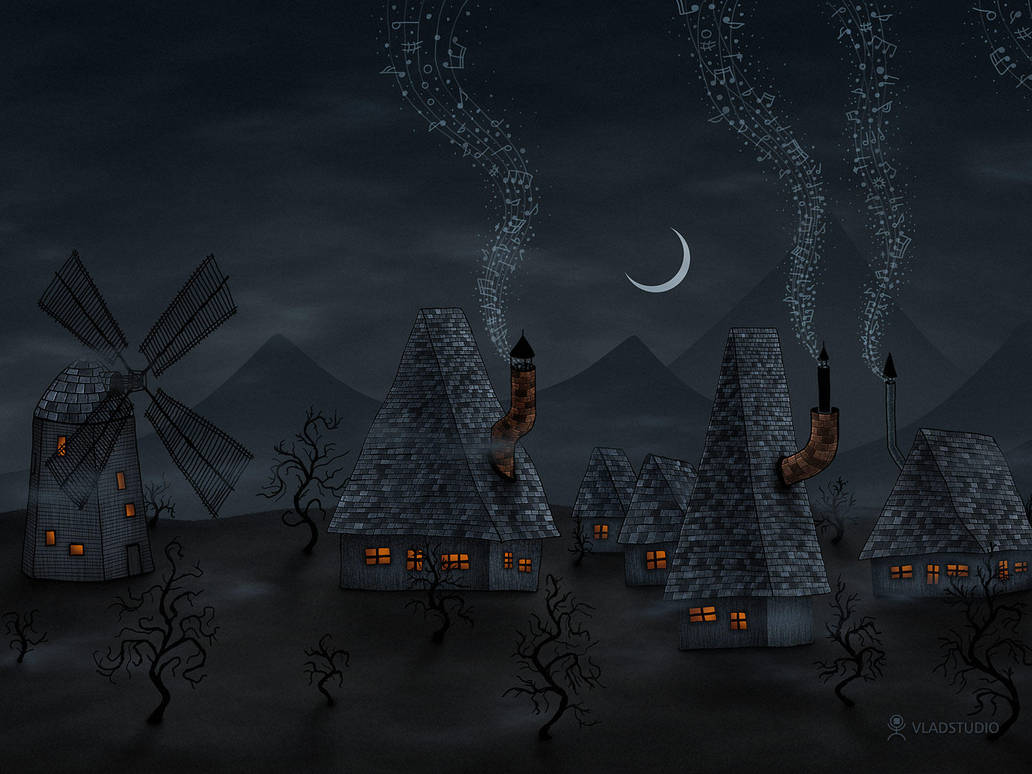 The Village Of Musicians by vladstudio