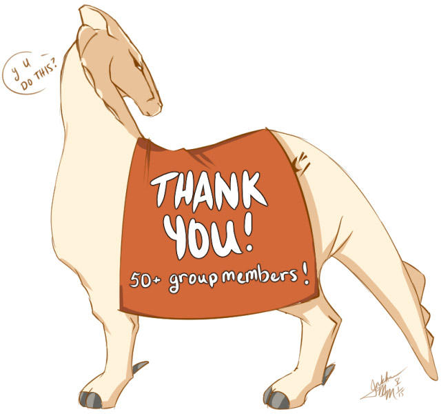 Thanks for 50+ Members! by inkhana