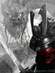 Samurai Print Idea by stevegoad