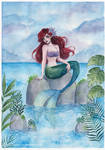 The little mermaid by ARiA-Illustration