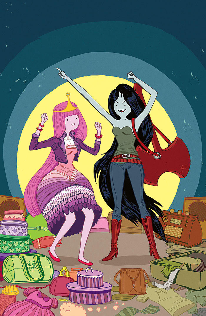 'Marceline and the Scream Queens' variant cover! by mysteryming