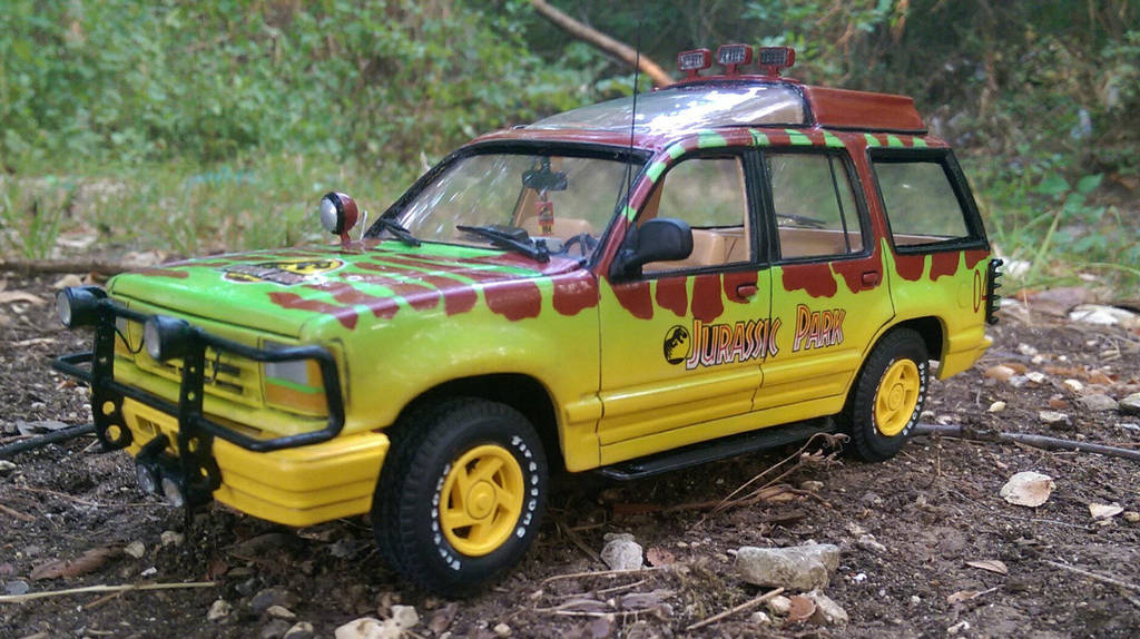 Jurassic Park Ford explorer by vash68 on DeviantArt