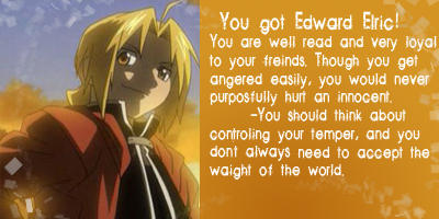 what anime character are