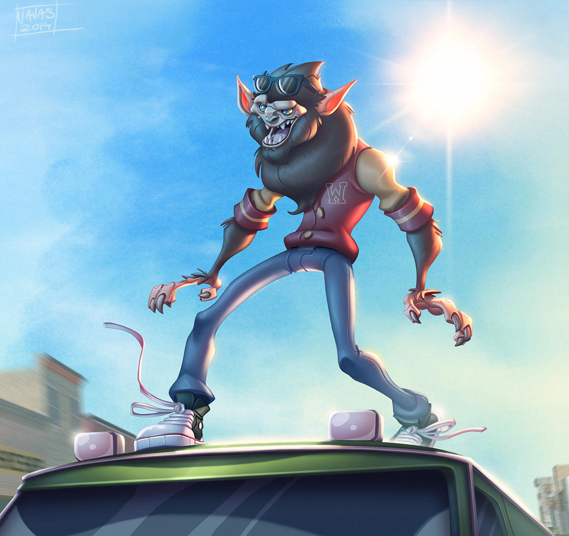 TeenWolf Van Surfing by Javas