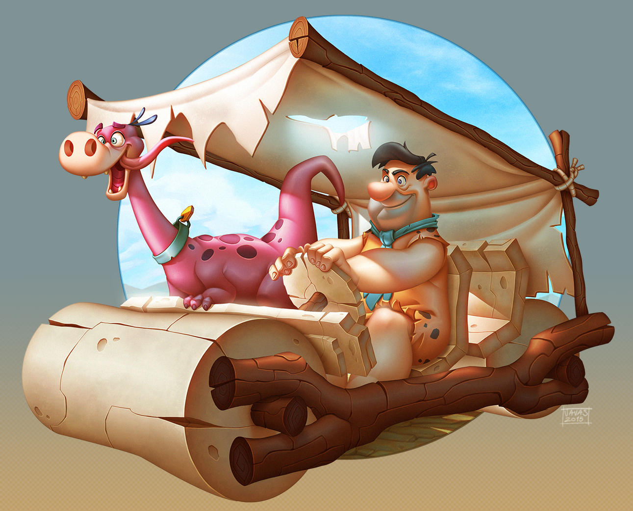 Going to work by Javas