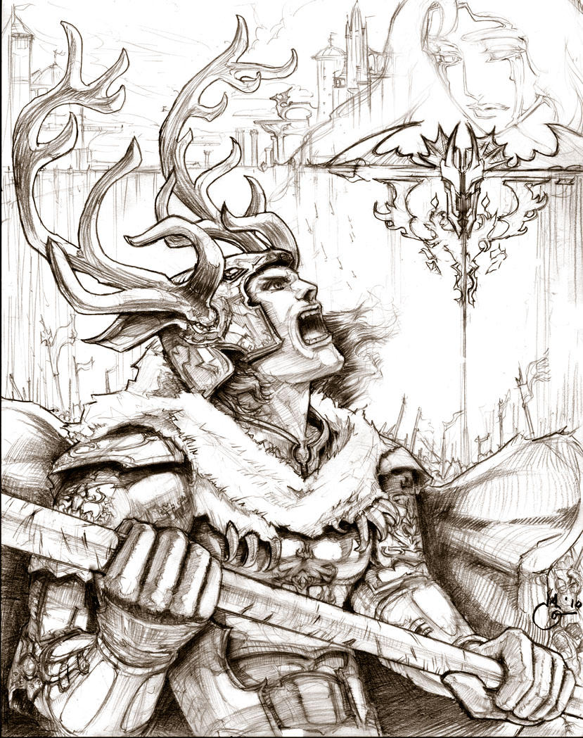 Song of Ice and Fire Robert Baratheon by DubuGomdori