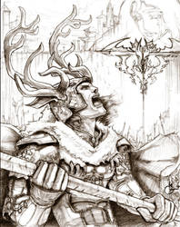Song of Ice and Fire Robert Baratheon by DubuGomdori