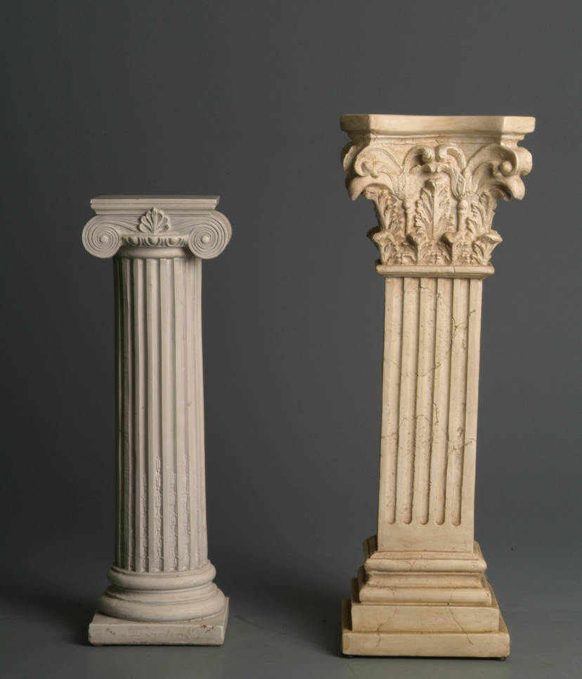 pedestals by mjranum-stock