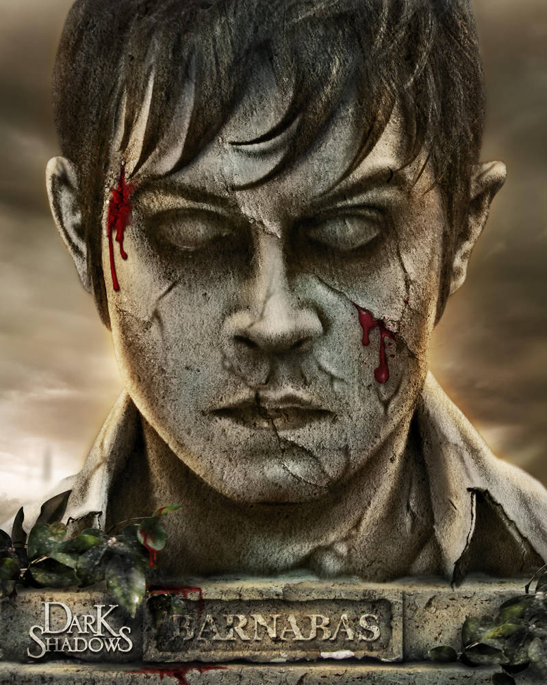 Stone Bust: Barnabas Collins by TheMaddhattR Stone Bust: Barnabas Collins by TheMaddhattR