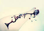 i love typography vi by galeya