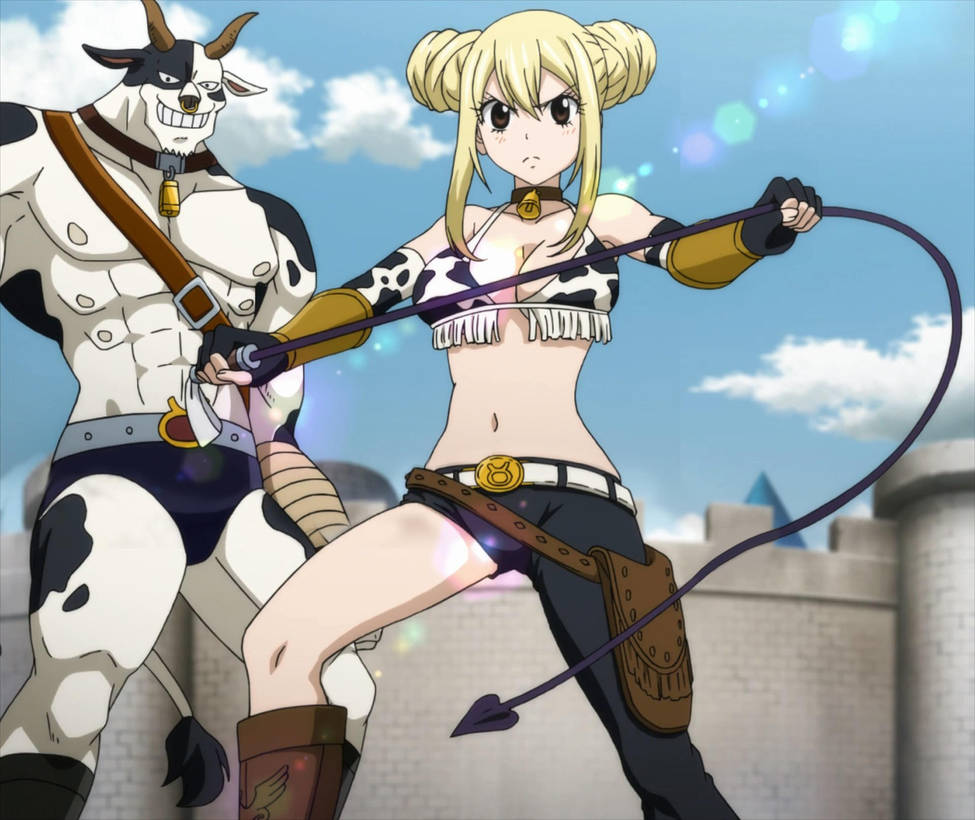 Lucy Star Dress Taurus Form First Apperiance by Moresense on DeviantArt