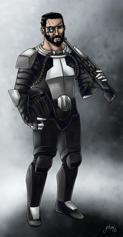Taffiss Ordo - Mandalorian Warrior by Asarea