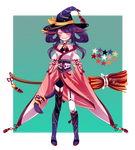 Oriental Witch Adopt Auction (CLOSED) by Jinhii