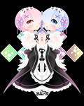 Ram + Rem by Jinhii