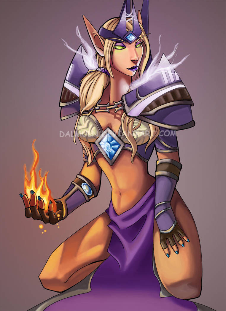 WoW: Fire Mage by dalmuln