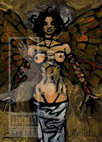 Angel Divine by Ravenart by RavenartStudio