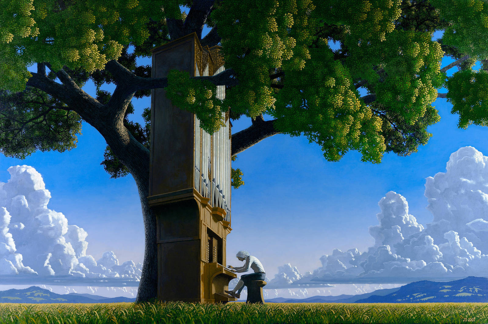Bach In Heaven by jeighdeigh