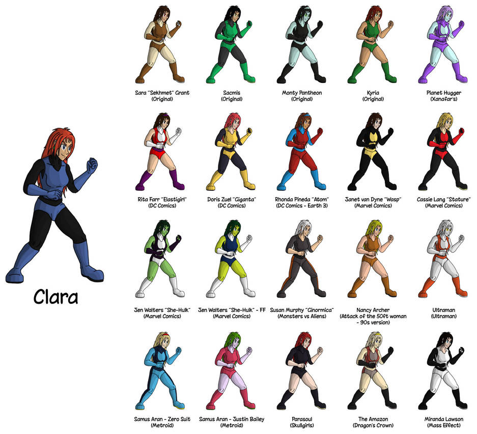 Clara the Fighter by feadraug