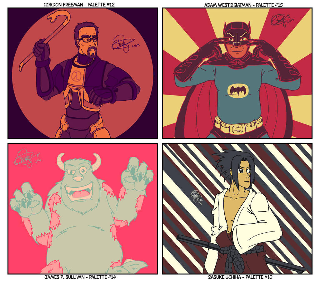 Color palette meme - Round 2 by feadraug