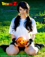 Videl - Dragon BallZ II by EnjiNight