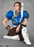 Chun Li cosplay III. by EnjiNight