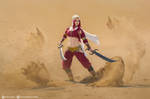 Sandstorm Katarina cosplay - League of Legends I. by EnjiNight