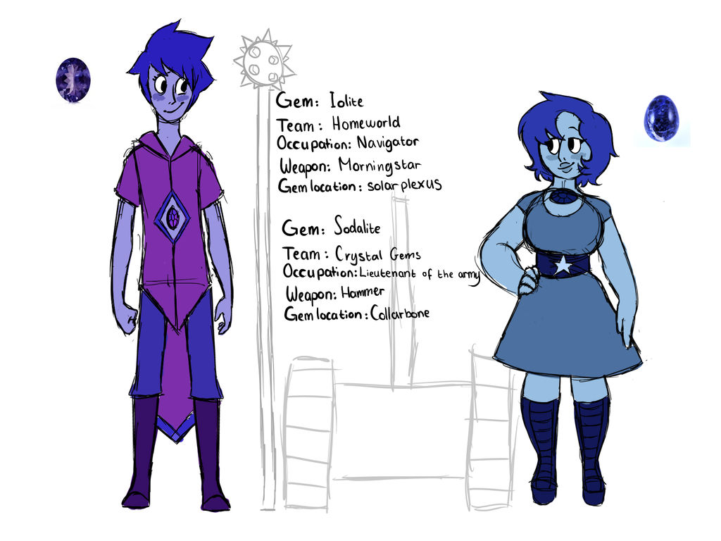 Iolite Sodalite Character Sheet by Thea0605
