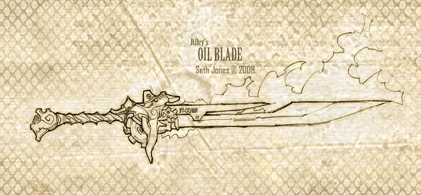Riley's Oil Blade 'sketch' by Xeromander