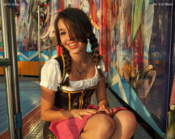 Sophie at the Oktoberfest by Val-Mont