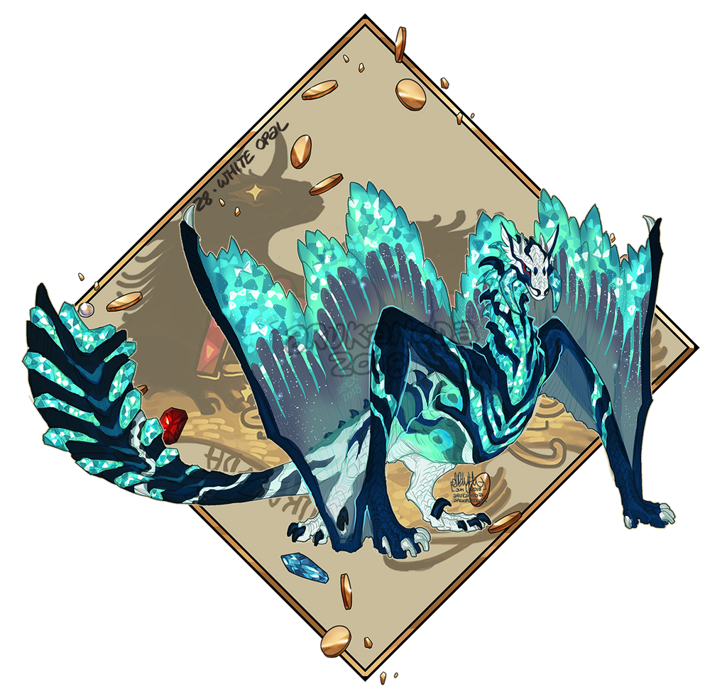 AIIHT 28 WHITE OPAL by Arukanoda