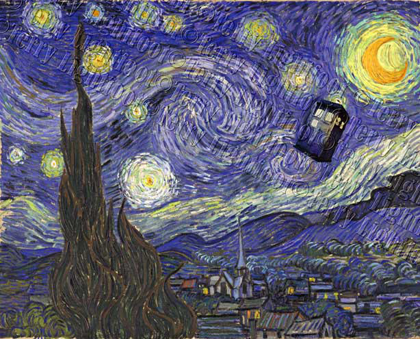 'Starry Night with Blue Box' or 'Vincent Travels' by TerryLightfoot