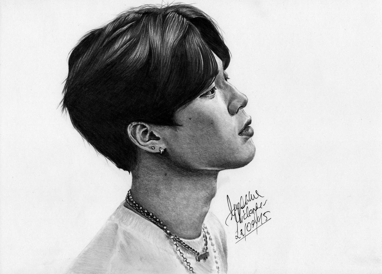 BTS Jimin by angiebelikejolie on DeviantArt