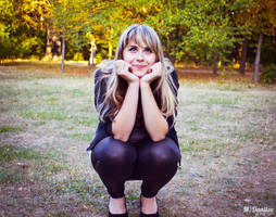 girl in the forest. by sage1993