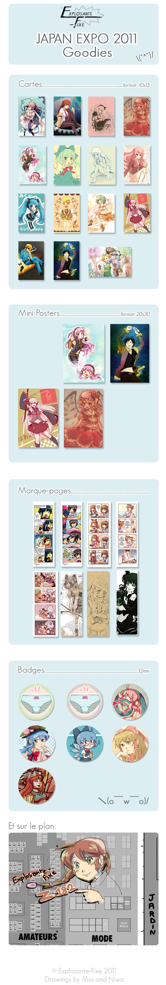JAPAN EXPO 2011: GOODIES by strobolights
