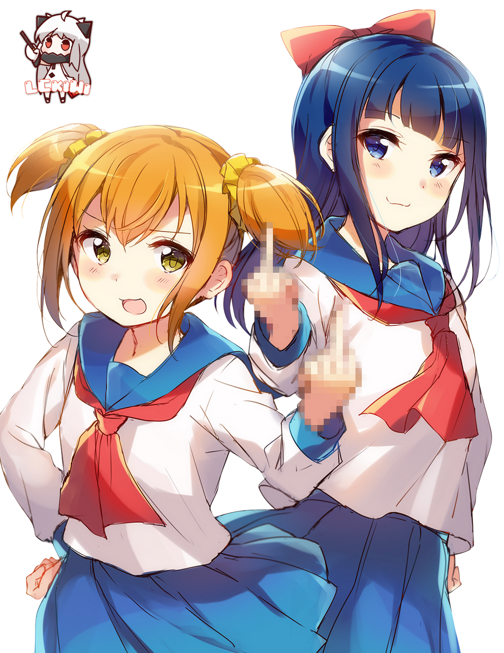 Pop Team Epic Popuko And Pipimi