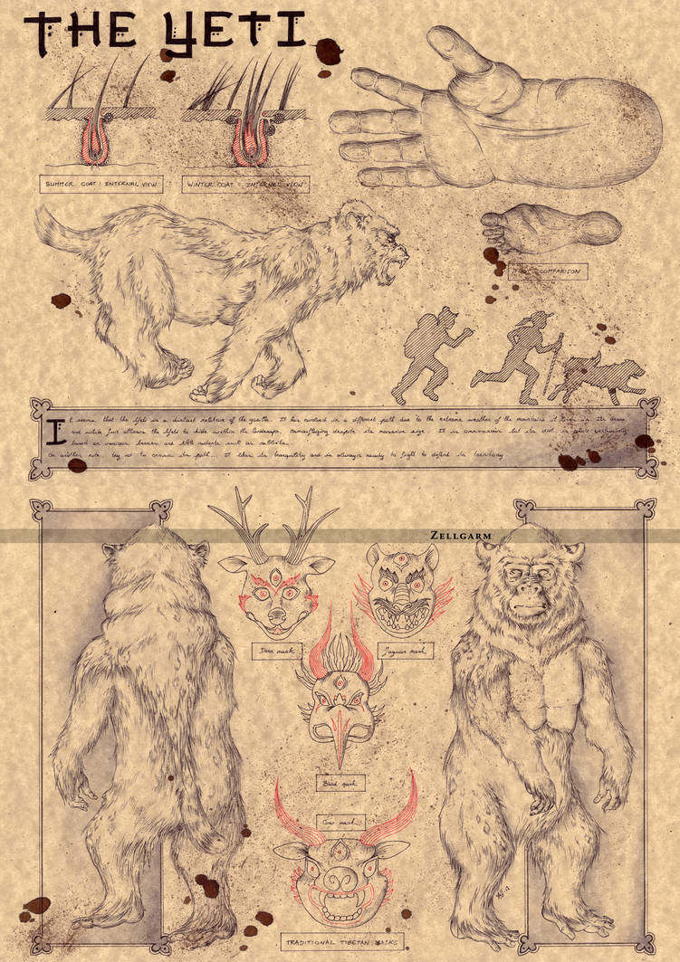 THE YETI by Zellgarm