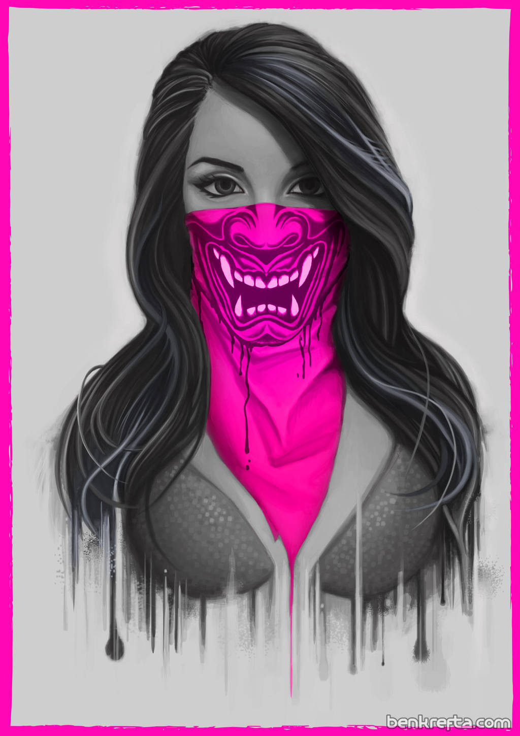 Maked Girl - Pink by Bomu