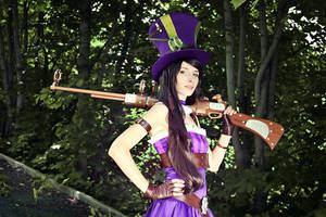 Caitlyn (cosplay League of Legends) by eiphen