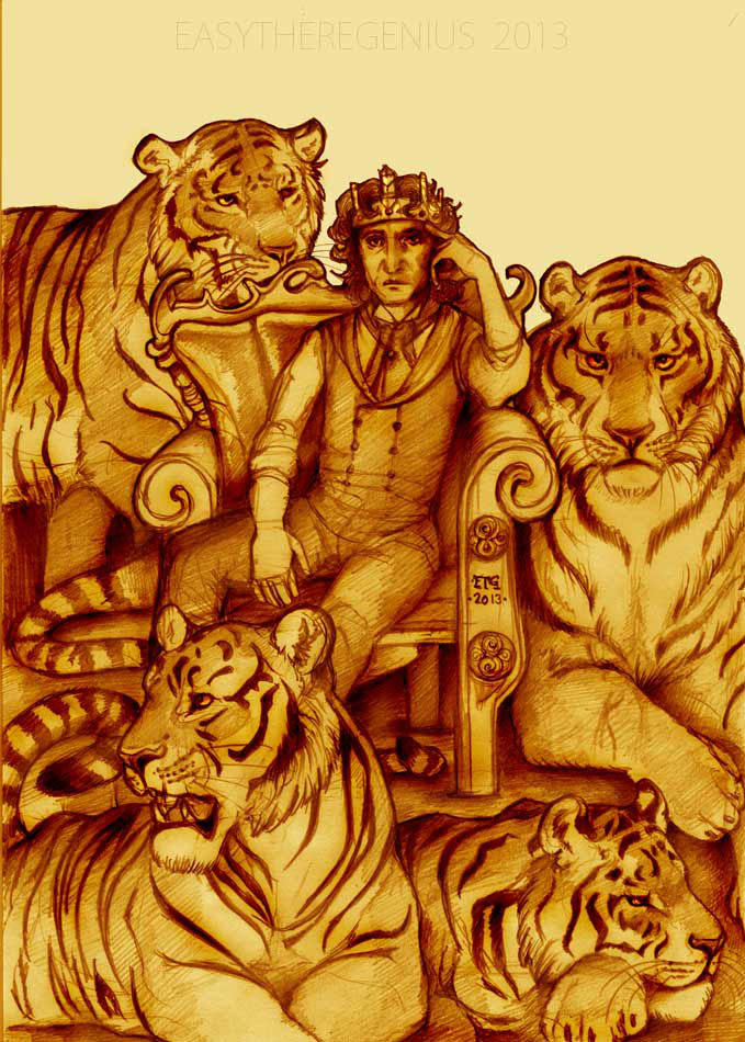 Intelligent Tigers by easytheregenius