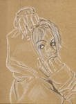Brown Sketchbook Cover by Kon-stant