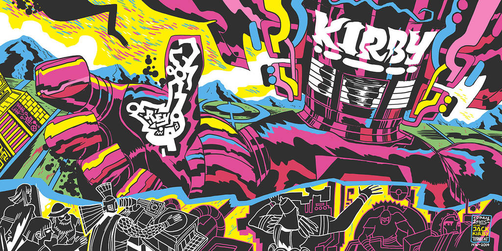 Jack Kirby Tribute by reyyyyy