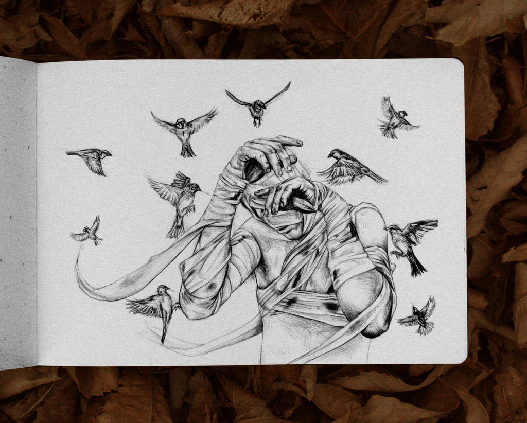 Birds attack by KlarEm