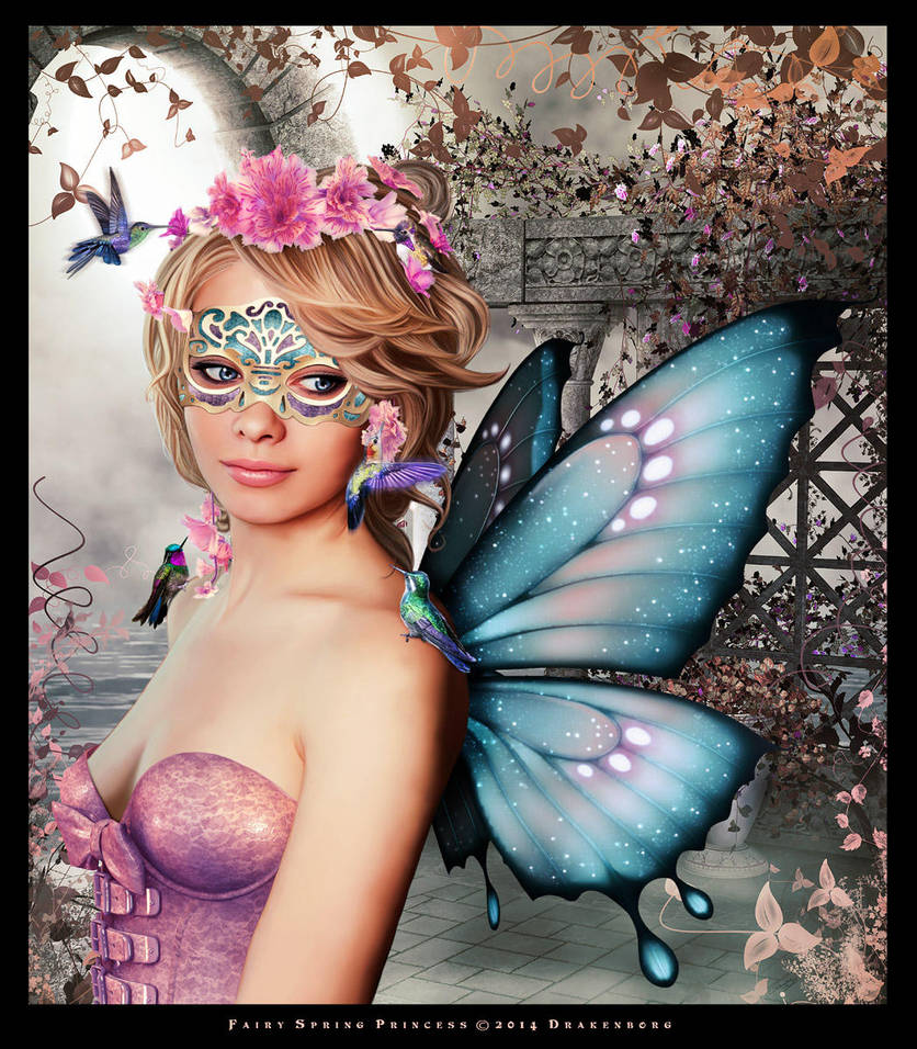 Fairy spring princess by Drakenborg