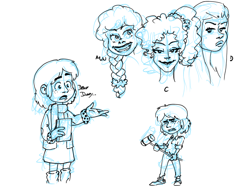 Sketches of my New Obsession by pro-mole
