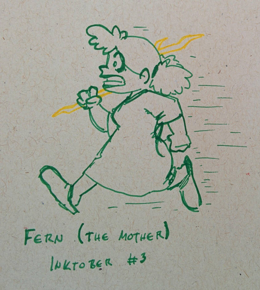 #Inktober 2017 - Fern Green by pro-mole