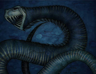 Skull Eel V3 by Juandfr
