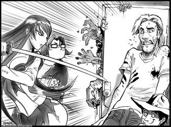 highschool of the walking dead by el-grimlock