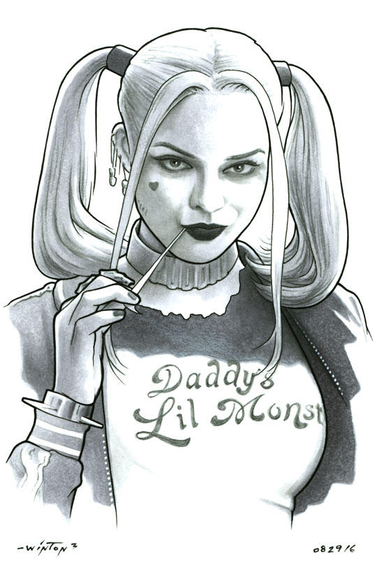 Harley Quinn by ByronWinton