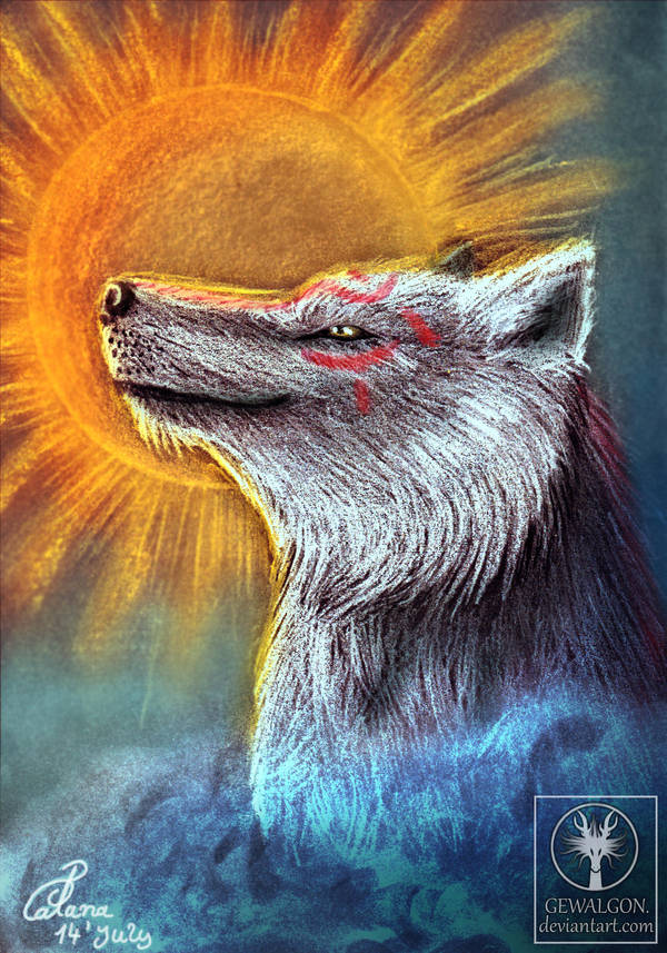 The rising sun by Gewalgon