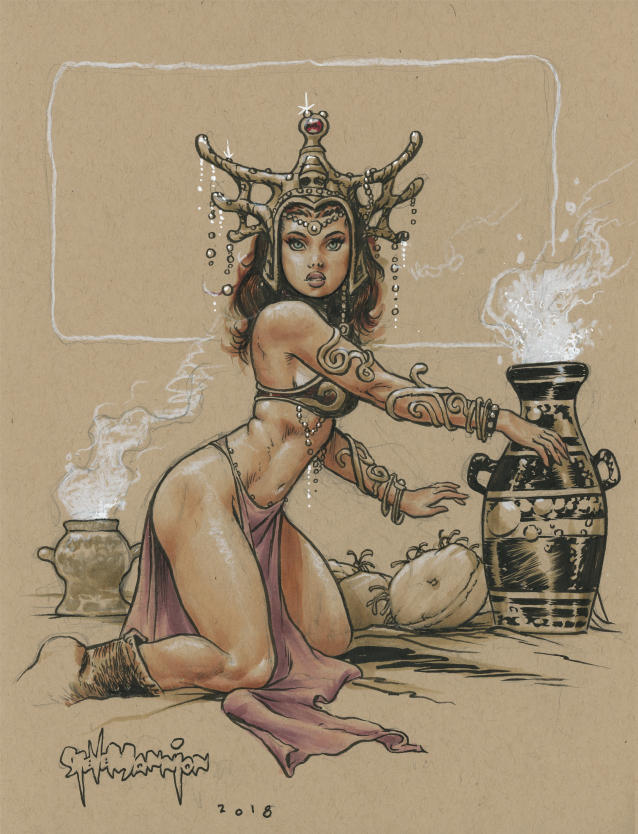 Dejah Thoris on Ebay by rattlesnapper
